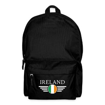 T-shirt Irlande : Charme, Nature, Culture - Sac à dos - noir - Devant