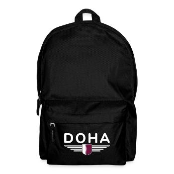 Doha Design – Stylish and Unique - Backpack - black - Front