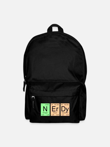 Periodensystem - NErDy - Rucksack - Schwarz
