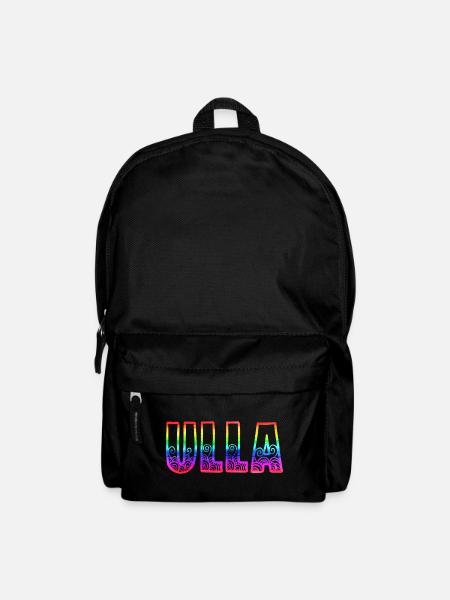 ulla rs regenbogen - Rucksack - Schwarz