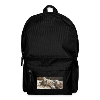 Tigrou the little cat - Backpack - black - Front