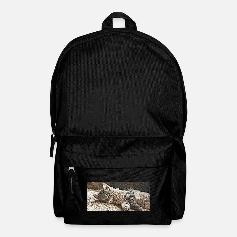 Tigrou the little cat - Backpack - black