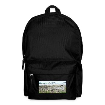 Low tide in Brittany - Backpack - black - Front