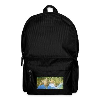Das Schloss und sein Spiegelbild - Rucksack - Schwarz - Vorne