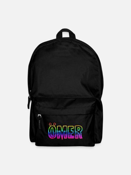 Ömer RS Arc-en-ciel - Sac à dos - noir