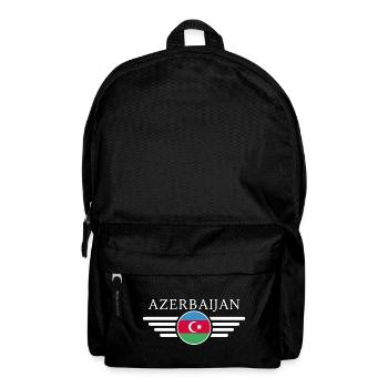 Aserbaidschan T-Shirt: Eleganz, Kultur, Tradition - Rucksack - Schwarz - Vorne