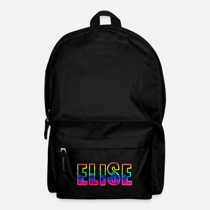 elise rs arc-en-ciel - Sac à dos - noir