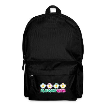 FLOWERKIDS (Row Logo) - Backpack - black - Front
