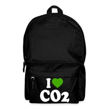 I love co2 - Backpack - black - Front