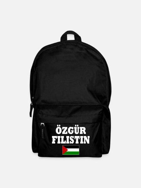 özgür filistin - Rucksack - Schwarz
