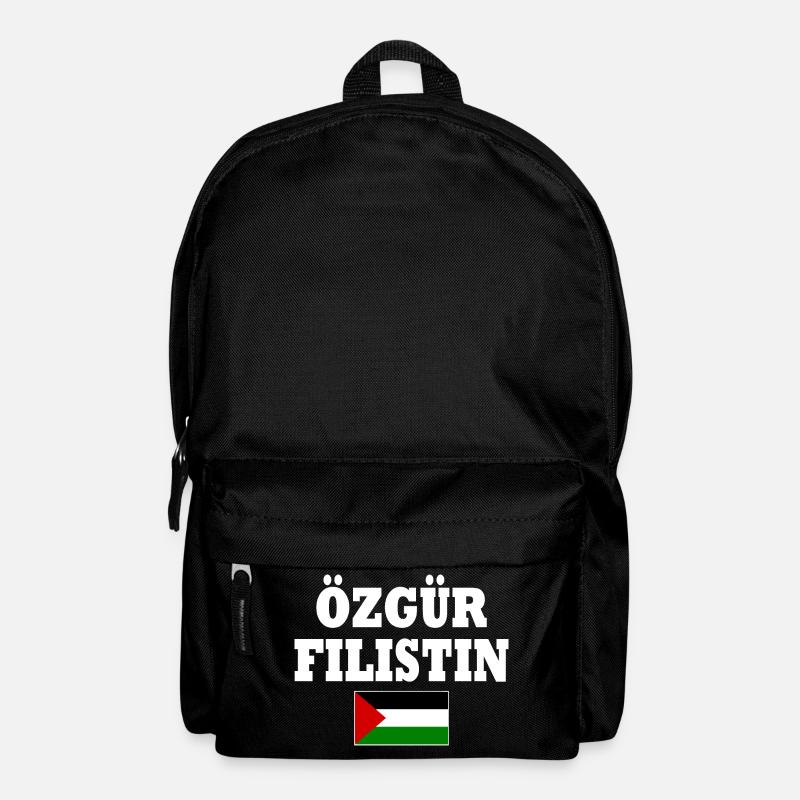 özgür filistin - Rucksack - Schwarz