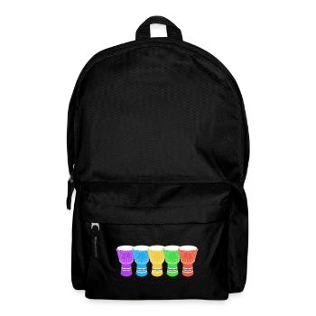 Djembe Player Drummer Music Drum Musician - Backpack - black - Front