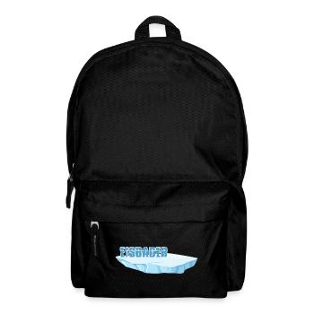 eisbaden winterschwimmer eisbad "eiswasser" - Rucksack - Schwarz - Vorne