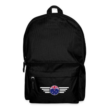 New Zealand Style Design T-Shirt - Backpack - black - Front