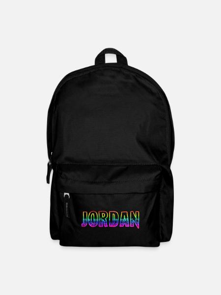 jordan rs regenbogen - Rucksack - Schwarz