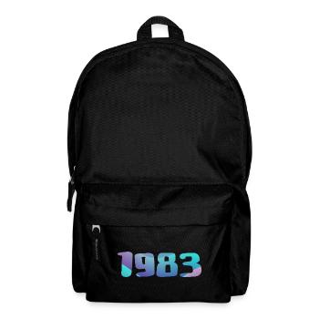 1983 Birthday Gift Vintage 1983 Retro 1983 - Backpack - black - Front