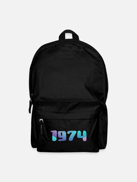1974 Geburtstagsgeschenk Vintage 1974 Retro 1974 - Rucksack - Schwarz