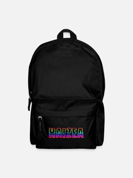haizea rs regenbogen - Rucksack - Schwarz