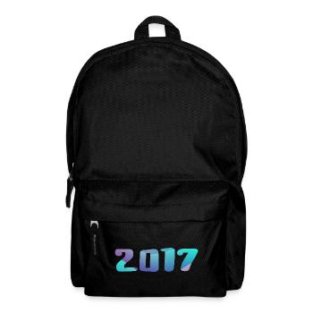 Cadeau Anniversaire 2017 Millésime 2017 Rétro 2017 - Sac à dos - noir - Devant
