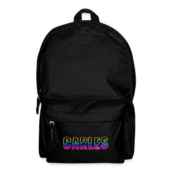carles rs regenbogen - Rucksack - Schwarz - Vorne