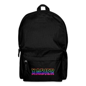 xabier rs regenbogen - Rucksack - Schwarz - Vorne