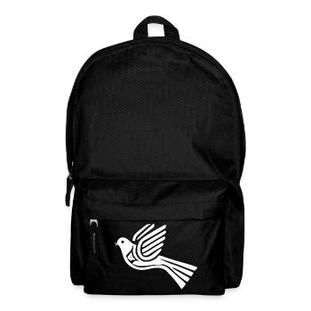 Dove of peace dove - Backpack - black - Front
