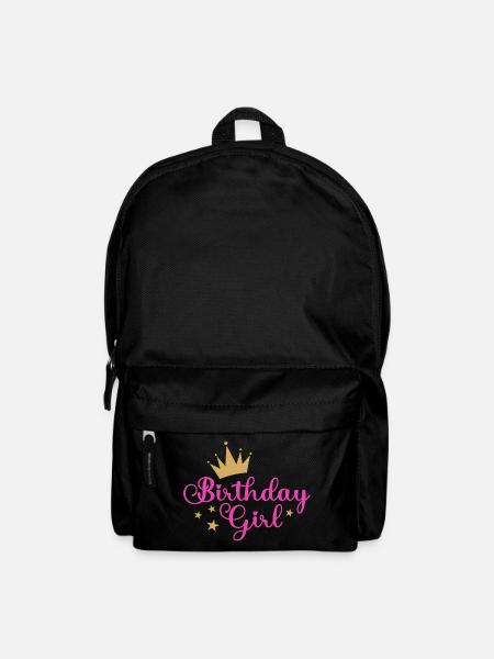 Birthday Girl - Rucksack - Schwarz