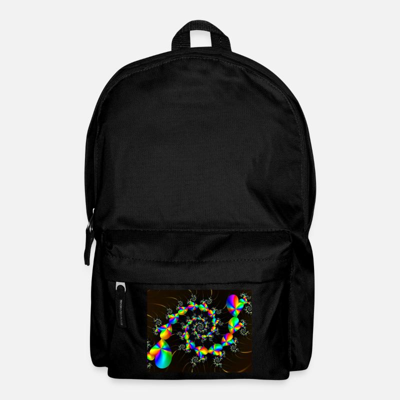 SPIRAL RAINBOW HEARTS - Rucksack - Schwarz