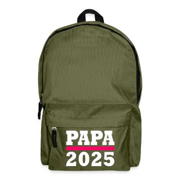Papa 2025 - Rucksack - Olivgrün - Vorne
