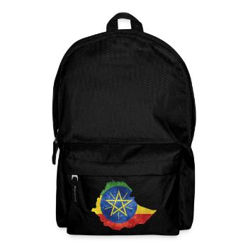 Ethiopia - National border in national flag - Backpack - black - Front