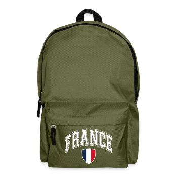 France - Backpack - olive green - Front