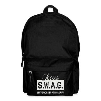 Jesus Swag - Backpack - black - Front