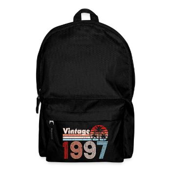 Vintage 1997 Palmen Retro Geburtstag - Rucksack - Schwarz - Vorne