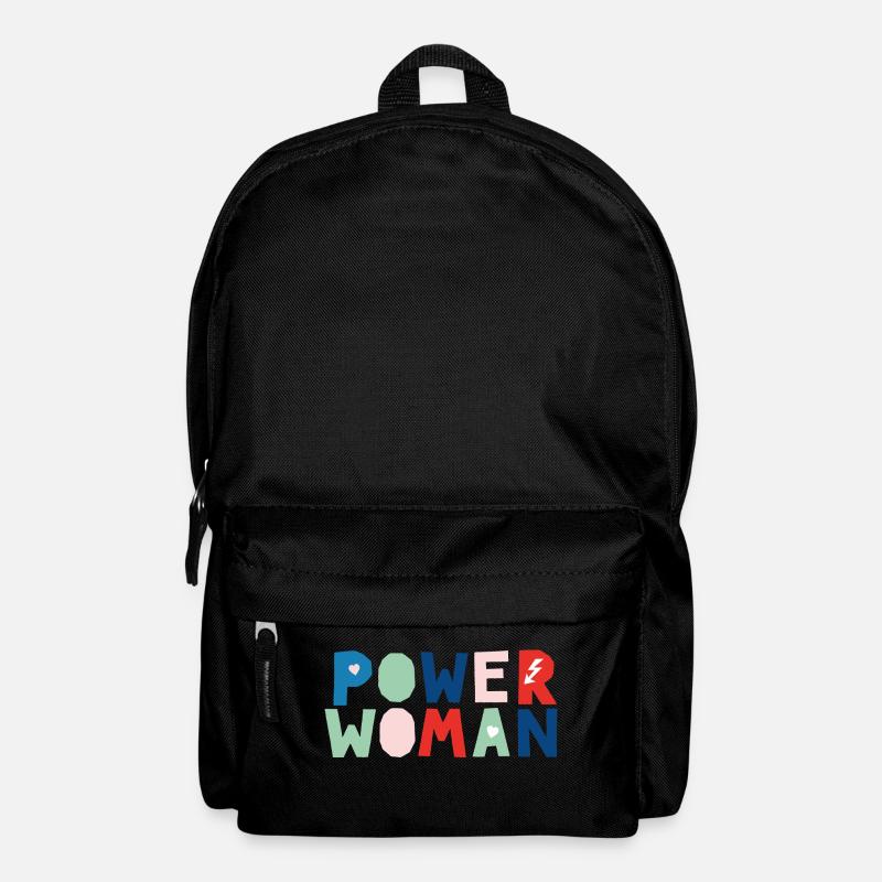 Power Woman - Rucksack - Schwarz