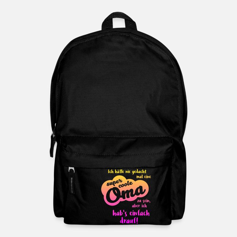Super coolee Oma Geschenk beste Oma - Rucksack - Schwarz
