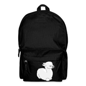 Baby-Lama - Rucksack - Schwarz - Vorne