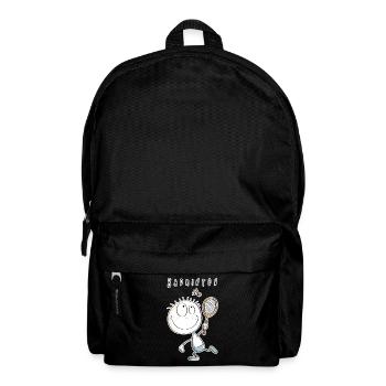Cool joueur de badminton masculin - Sac à dos - noir - Devant