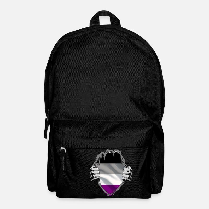 ASEXUELL - Pride Flag - Rucksack - Schwarz