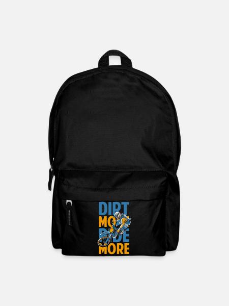 Dirtbike Motorradfahrer Bike Motor Race - Rucksack - Schwarz