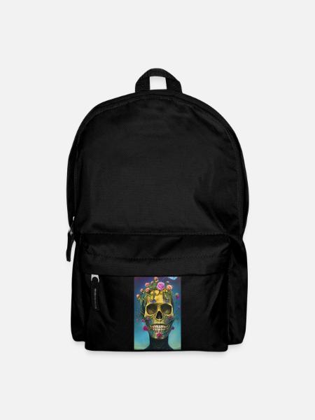 Beautiful fantasy Skull - Rucksack - Schwarz