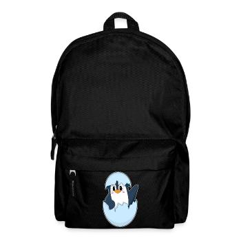 Penguin Eggshell - Backpack - black - Front