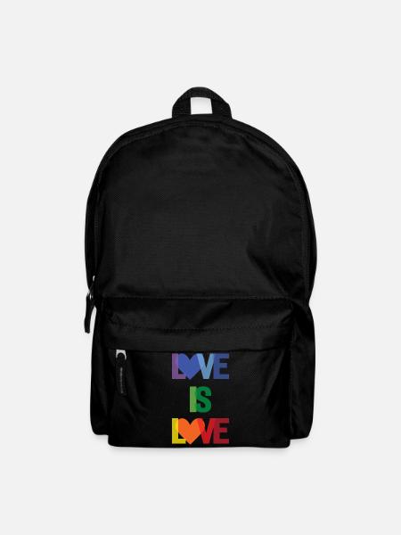 Pride Month - Liebe ist Liebe - Rucksack - Schwarz