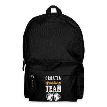 Croatia Drinking Team - Backpack - black - Front