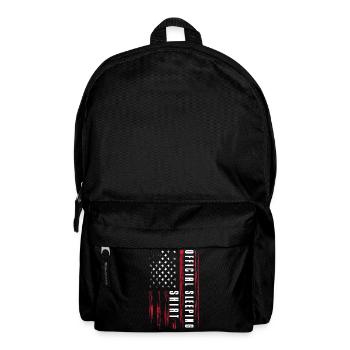 Dormir, rêver, se détendre, fatigué - Sac à dos - noir - Devant