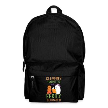 Cleverly haunted, eerily educated teacher Hall - Backpack - black - Front