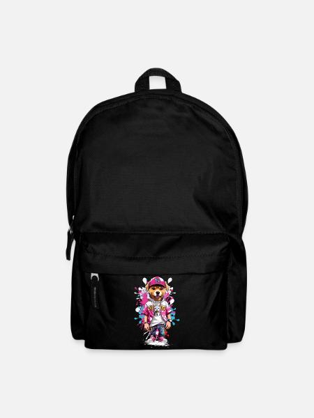 Hund - Rucksack - Schwarz