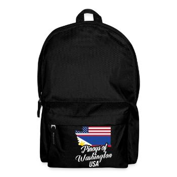 Filipinos of Washington Design for Proud Fil-Ams - Backpack - black - Front