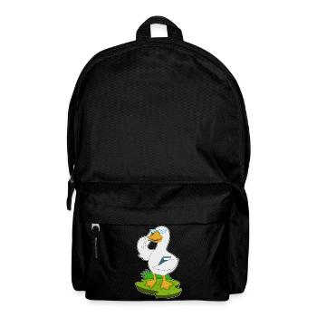 Duck Teacher Book School - Backpack - black - Front