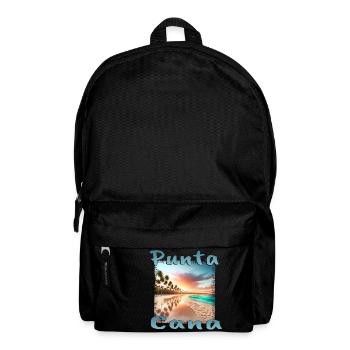 Punta Cana Dream Beach at Sunset - Backpack - black - Front