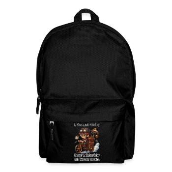 Première journée d’école Steampunk - Sac à dos - noir - Devant
